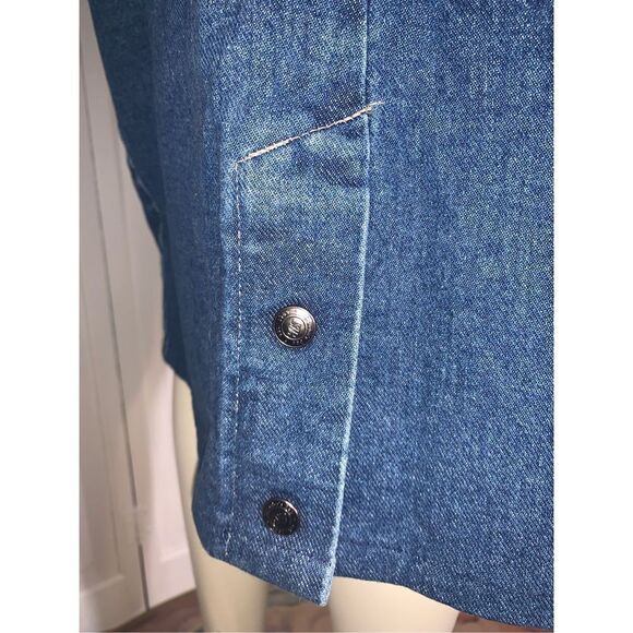 Vintage St John’s Bay Denim Midi Maxi Skirt Size 12 - Picture 4 of 16